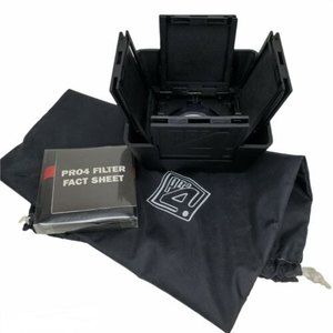 PRO4 Filter Lens Hood Filter Kit & 2 Square Filters C.V. Low Key & Hi Key OB. UK